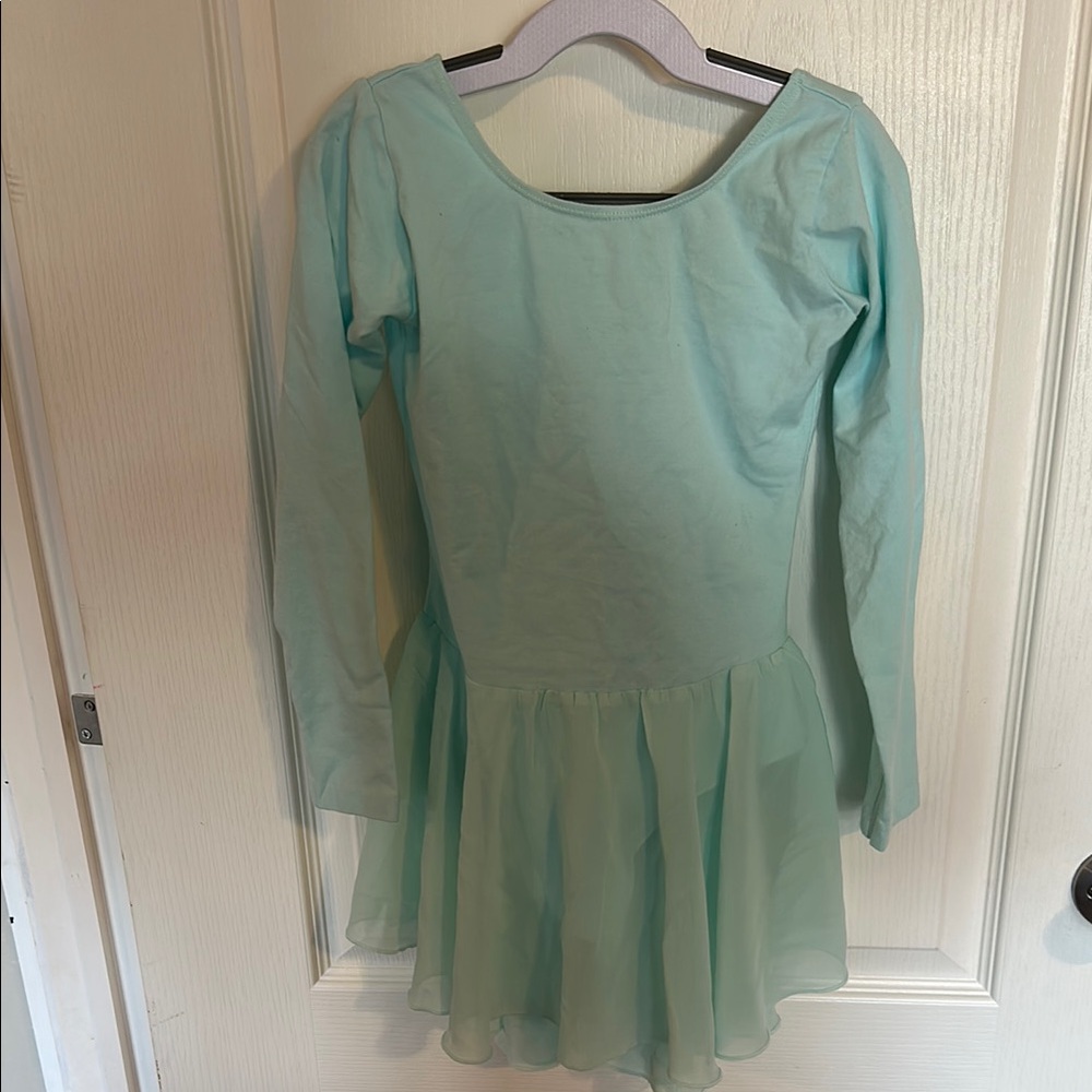 Mint Green Long Sleeve Leotard